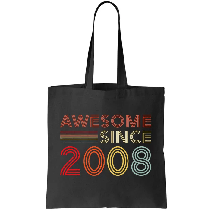 16yr Bday Son Boy Funny 2008 16th 16 Year Old Birthday Tote Bag