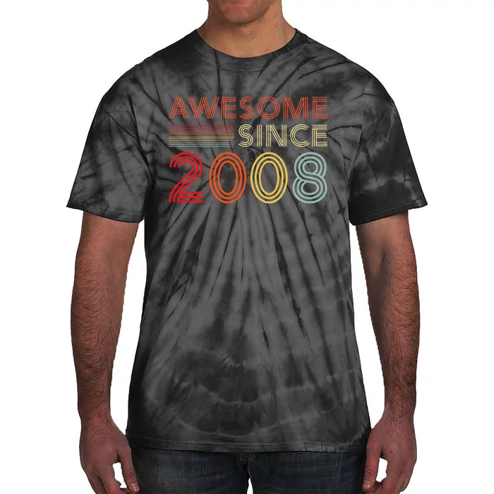 16yr Bday Son Boy Funny 2008 16th 16 Year Old Birthday Tie-Dye T-Shirt