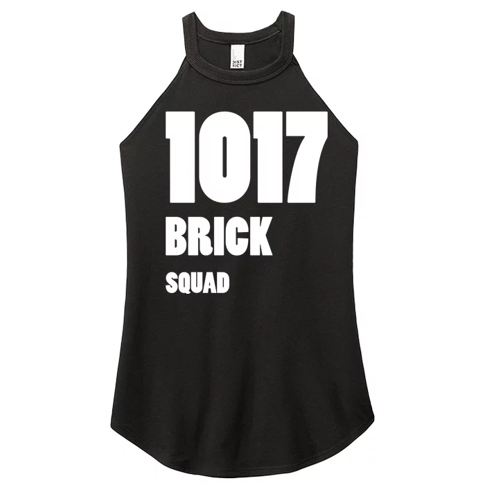 1017 Brick Squad White Women’s Perfect Tri Rocker Tank