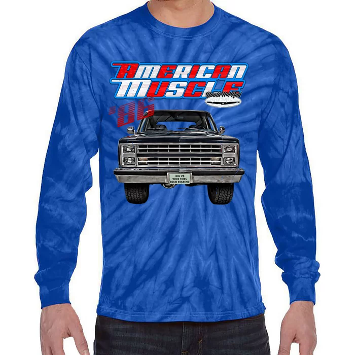 1986 Blazer Squarebody Truck K5 Jimmy Suburban Silverado C10 Gift Tie-Dye Long Sleeve Shirt