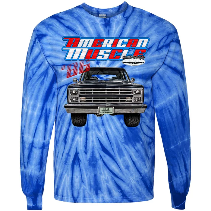 1986 Blazer Squarebody Truck K5 Jimmy Suburban Silverado C10 Gift Tie-Dye Long Sleeve Shirt