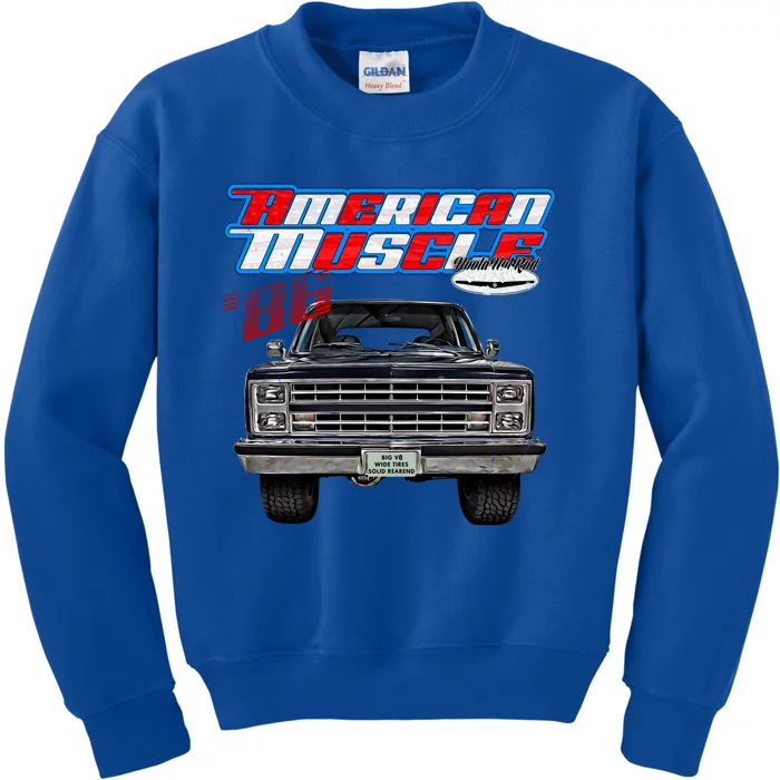 1986 Blazer Squarebody Truck K5 Jimmy Suburban Silverado C10 Gift Kids Sweatshirt