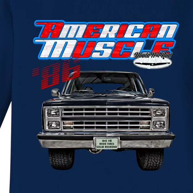 1986 Blazer Squarebody Truck K5 Jimmy Suburban Silverado C10 Gift Baby Long Sleeve Bodysuit