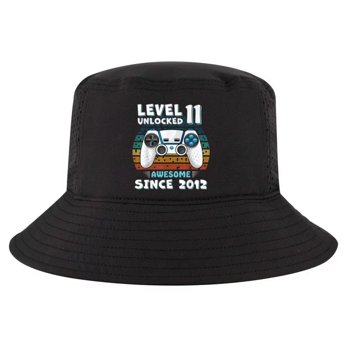 11yr BDay Son Boy Funny Gamer 11th 11 Year Old Birthday Cool Comfort Performance Bucket Hat