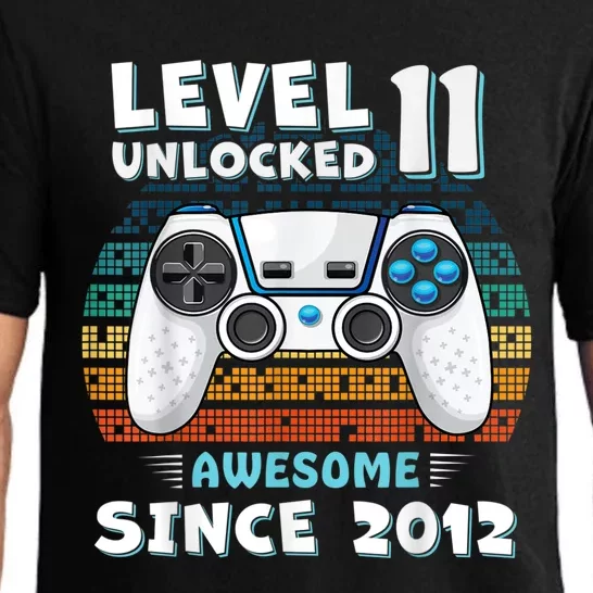 11yr BDay Son Boy Funny Gamer 11th 11 Year Old Birthday Pajama Set