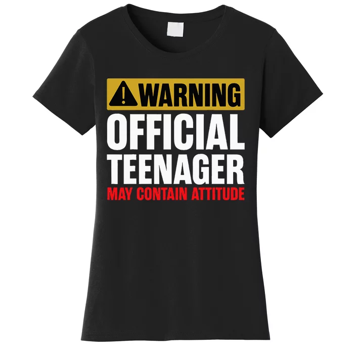 13 Birthday Teenager Boy 13yr Math 13th Birthday Women's T-Shirt