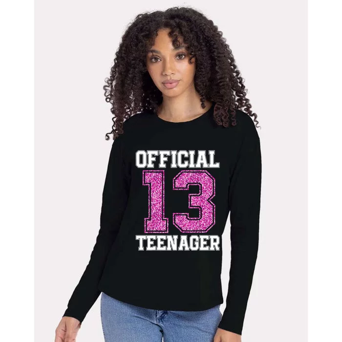 13th Birthday TEENAGER 2010 Bday Teen Gift Womens Cotton Relaxed Long Sleeve T-Shirt