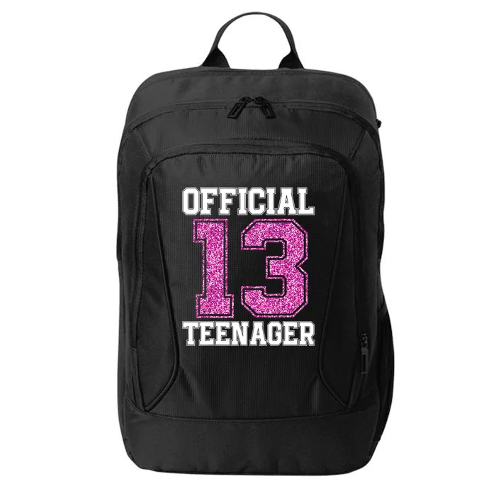 13th Birthday TEENAGER 2010 Bday Teen Gift City Backpack