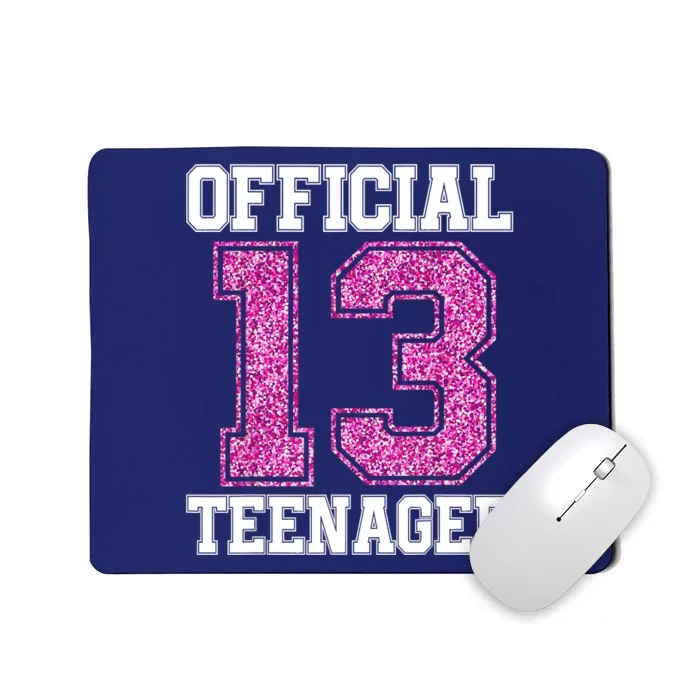 13th Birthday TEENAGER 2010 Bday Teen Gift Mousepad