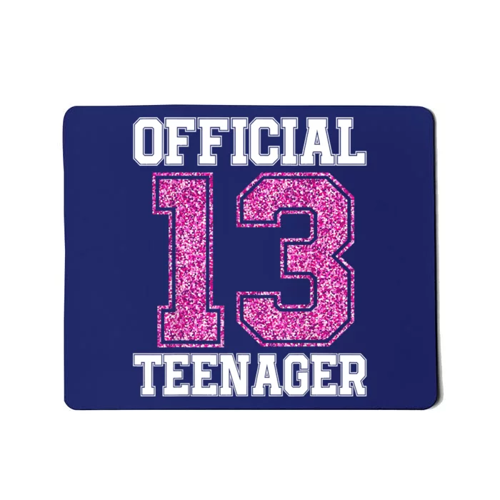 13th Birthday TEENAGER 2010 Bday Teen Gift Mousepad