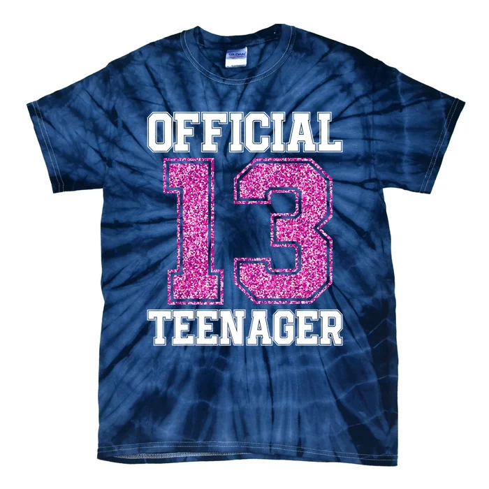 13th Birthday TEENAGER 2010 Bday Teen Gift Tie-Dye T-Shirt