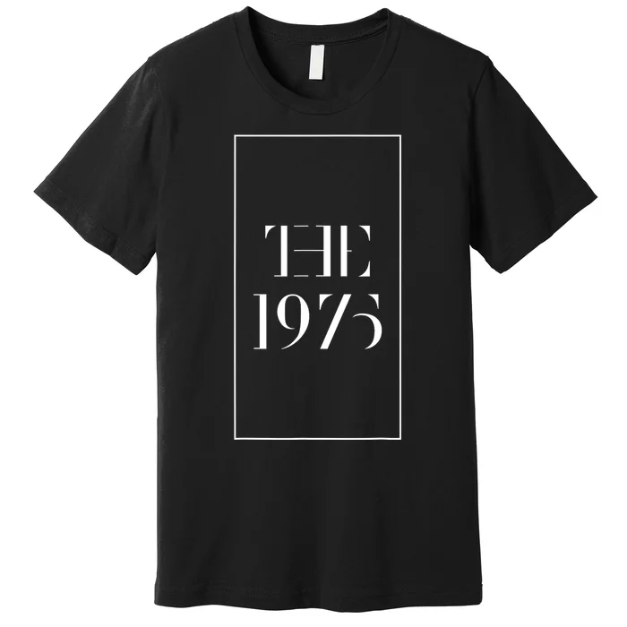 1975 Black Tour Indie Rock Fun Cool Popular Band Design Premium T-Shirt