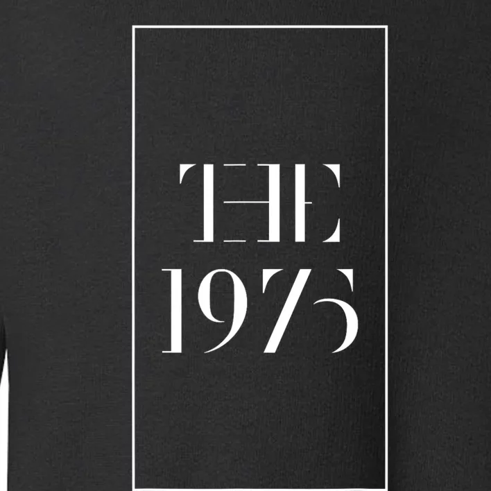 1975 Black Tour Indie Rock Fun Cool Popular Band Design Toddler Sweatshirt