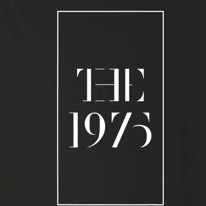 1975 Black Tour Indie Rock Fun Cool Popular Band Design Toddler Long Sleeve Shirt