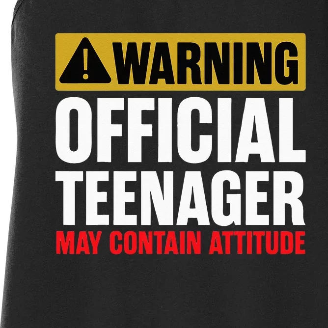 13 Birthday Teenager Boy 13yr Math 13th Birthday Women's Racerback Tank