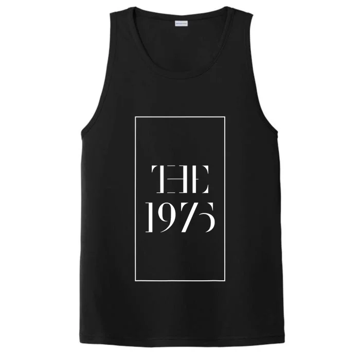 1975 Black Tour Indie Rock Fun Cool Popular Band Design Performance Tank