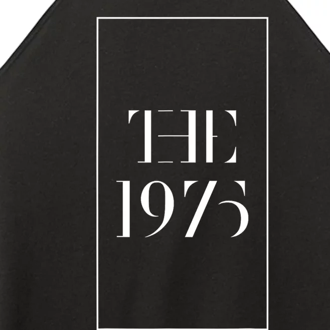 1975 Black Tour Indie Rock Fun Cool Popular Band Design Women’s Perfect Tri Rocker Tank