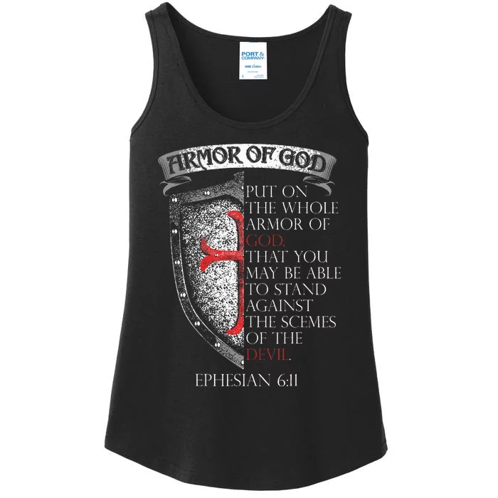 17 Bible Verse T Christian Ladies Essential Tank