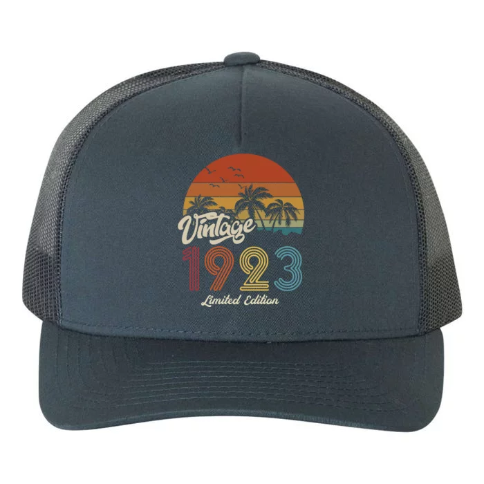 100th Birthday Vintage Limited Edition 1923 Yupoong Adult 5-Panel Trucker Hat