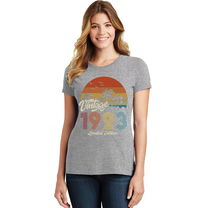 100th Birthday Vintage Limited Edition 1923 Women's T-Shirt