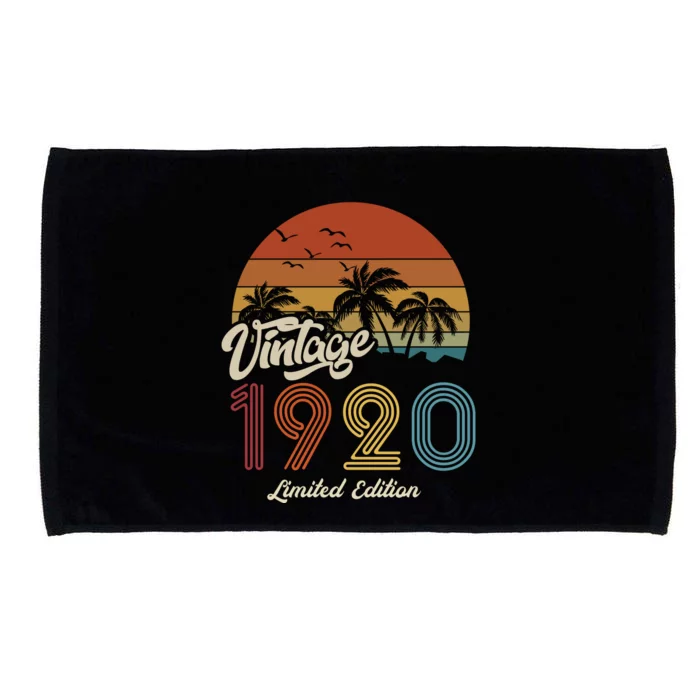 103rd Birthday Vintage Limited Edition 1920 Microfiber Hand Towel