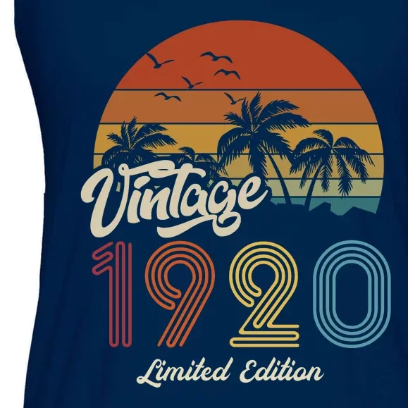 103rd Birthday Vintage Limited Edition 1920 Ladies Essential Flowy Tank