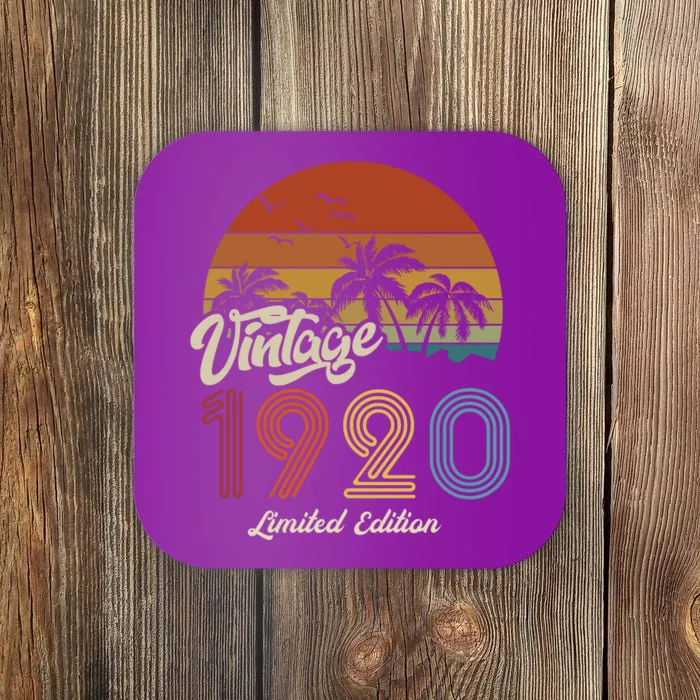 103rd Birthday Vintage Limited Edition 1920 Coaster