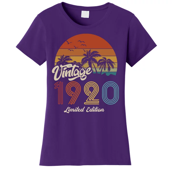 103rd Birthday Vintage Limited Edition 1920 Women's T-Shirt