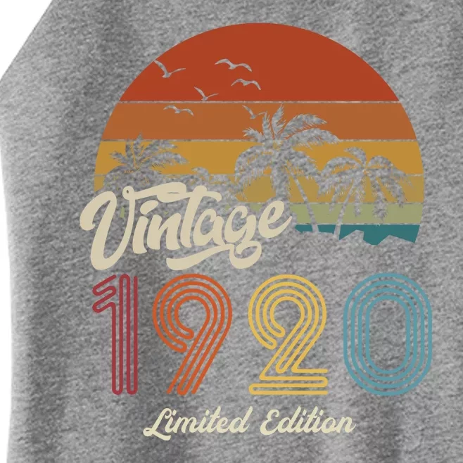 103rd Birthday Vintage Limited Edition 1920 Women’s Perfect Tri Rocker Tank