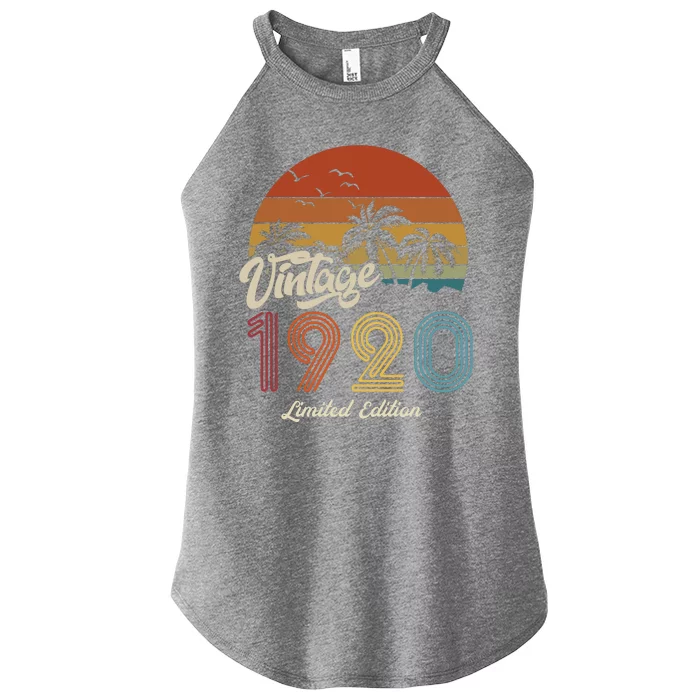 103rd Birthday Vintage Limited Edition 1920 Women’s Perfect Tri Rocker Tank