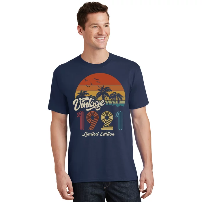 102nd Birthday Vintage Limited Edition 1921 T-Shirt