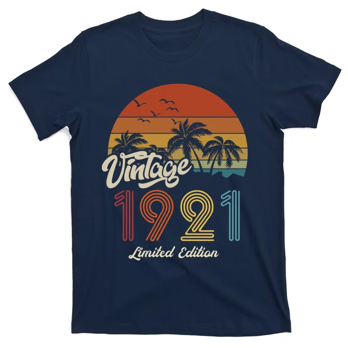 102nd Birthday Vintage Limited Edition 1921 T-Shirt