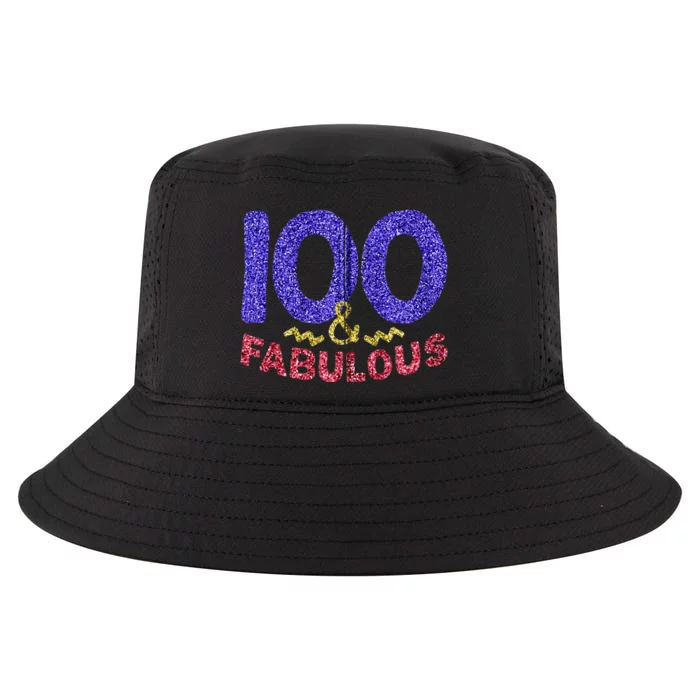 100th Birthday Women Gift Funny 100 Year Old Grandma Cool Comfort Performance Bucket Hat