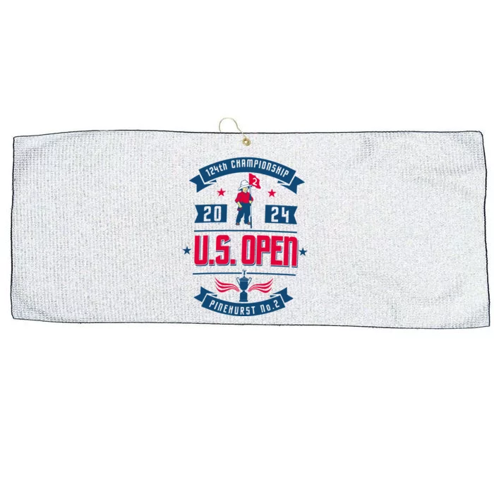 124th Championship 2024 Large Microfiber Waffle Golf Towel