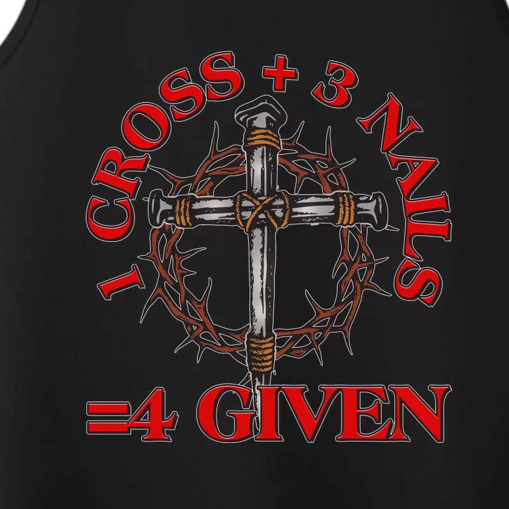 1 Cross 3 Nails 4 Giving Crucifixion Performance Tank