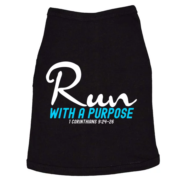 1 Corinthians 924 26 Run With A Purpose Doggie Tank