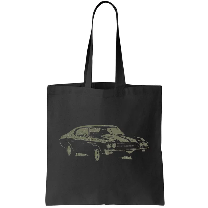 1970 Classic America Ss Muscle Car Tote Bag