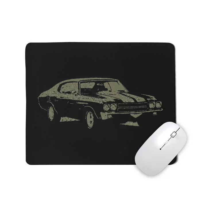 1970 Classic America Ss Muscle Car Mousepad