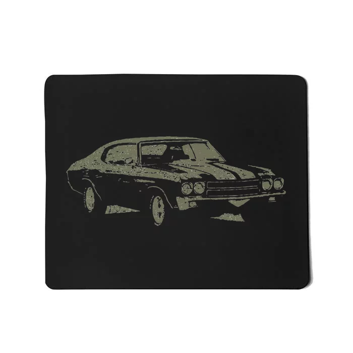 1970 Classic America Ss Muscle Car Mousepad