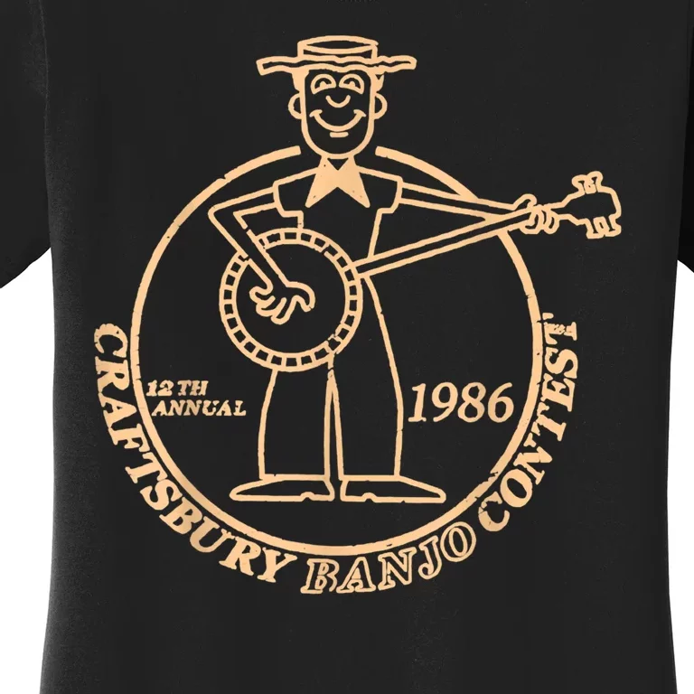 1984 Craftsbury Banjo Contest Women's T-Shirt