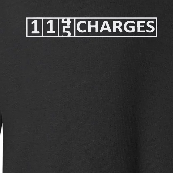 115 Charges Banner Toddler Sweatshirt