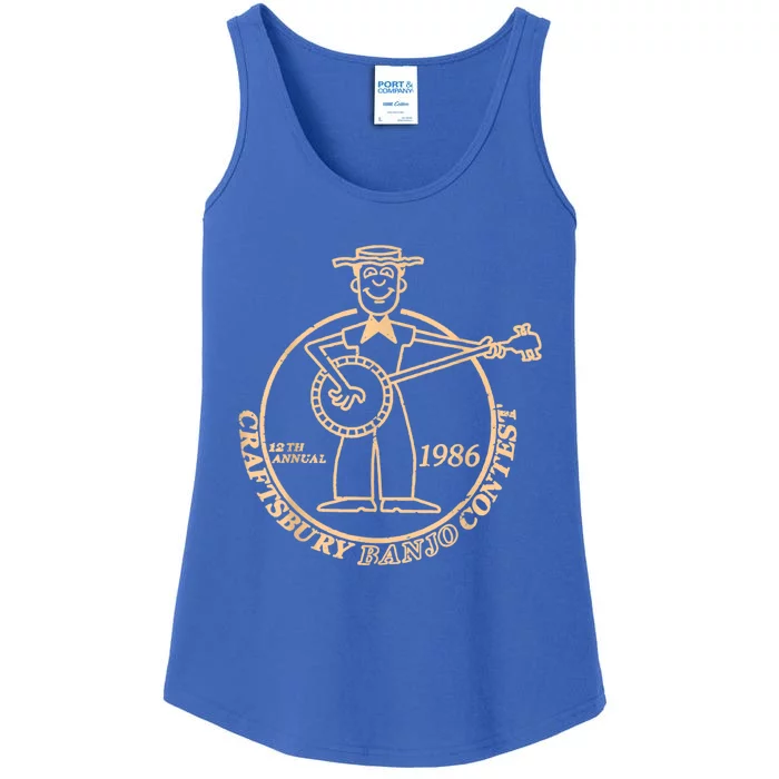 1984 Craftsbury Banjo Contest Ladies Essential Tank