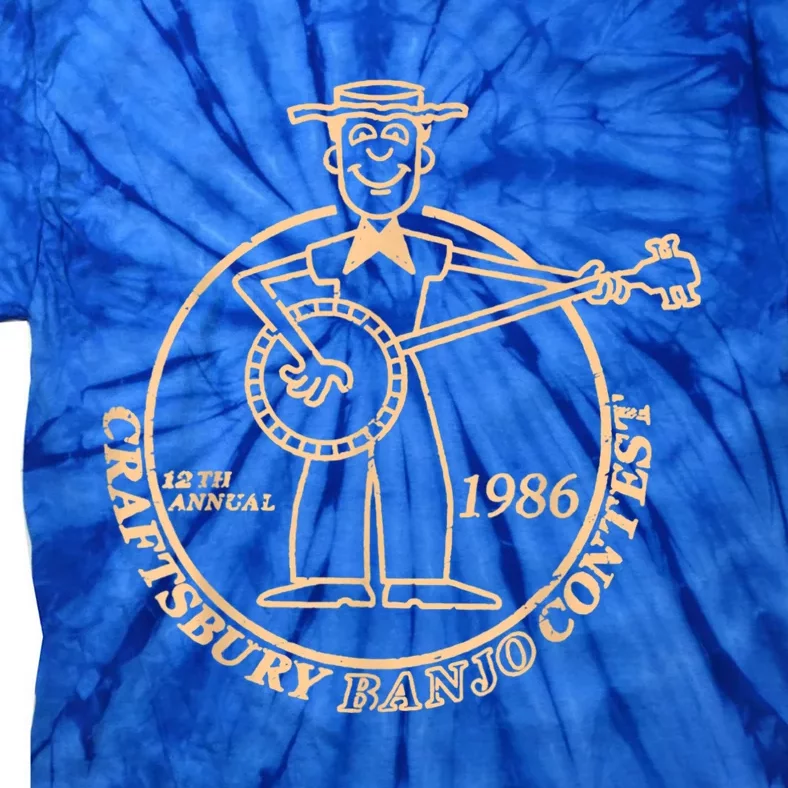 1984 Craftsbury Banjo Contest Tie-Dye T-Shirt