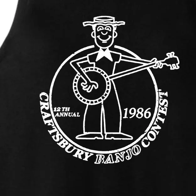 1986 Craftsbury Banjo Contest Ladies Tri-Blend Wicking Tank