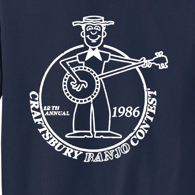 1986 Craftsbury Banjo Contest Tall Sweatshirt