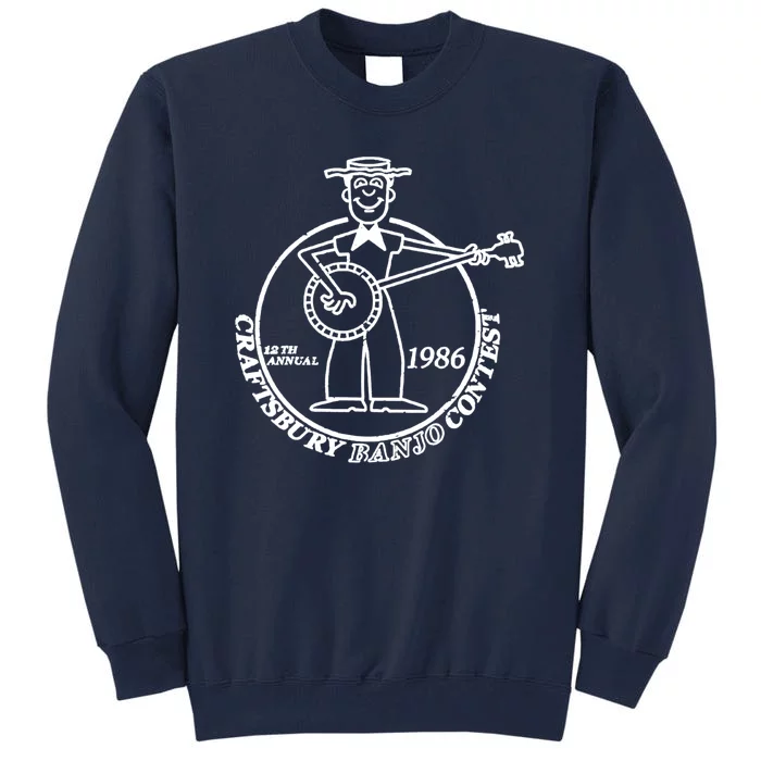 1986 Craftsbury Banjo Contest Tall Sweatshirt