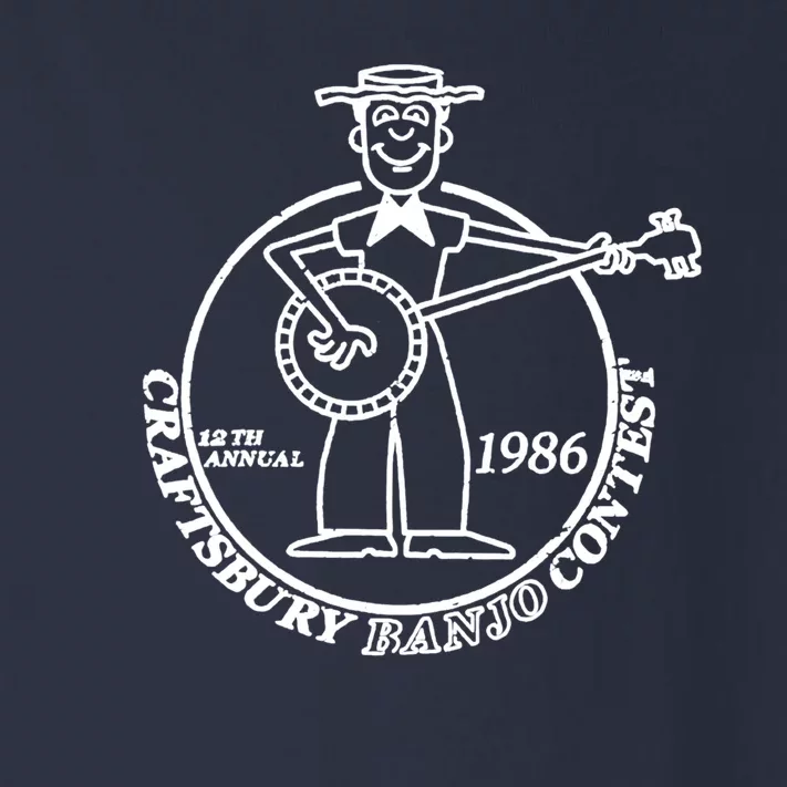 1986 Craftsbury Banjo Contest Toddler Long Sleeve Shirt