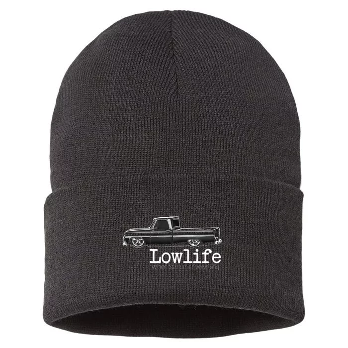 10 Classic C10 Truck Lowlife Stance Is Everything Sustainable Knit Beanie