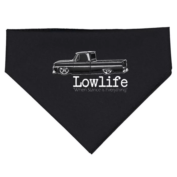 10 Classic C10 Truck Lowlife Stance Is Everything USA-Made Doggie Bandana