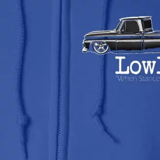 10 Classic C10 Truck Lowlife Stance Is Everything Full Zip Hoodie